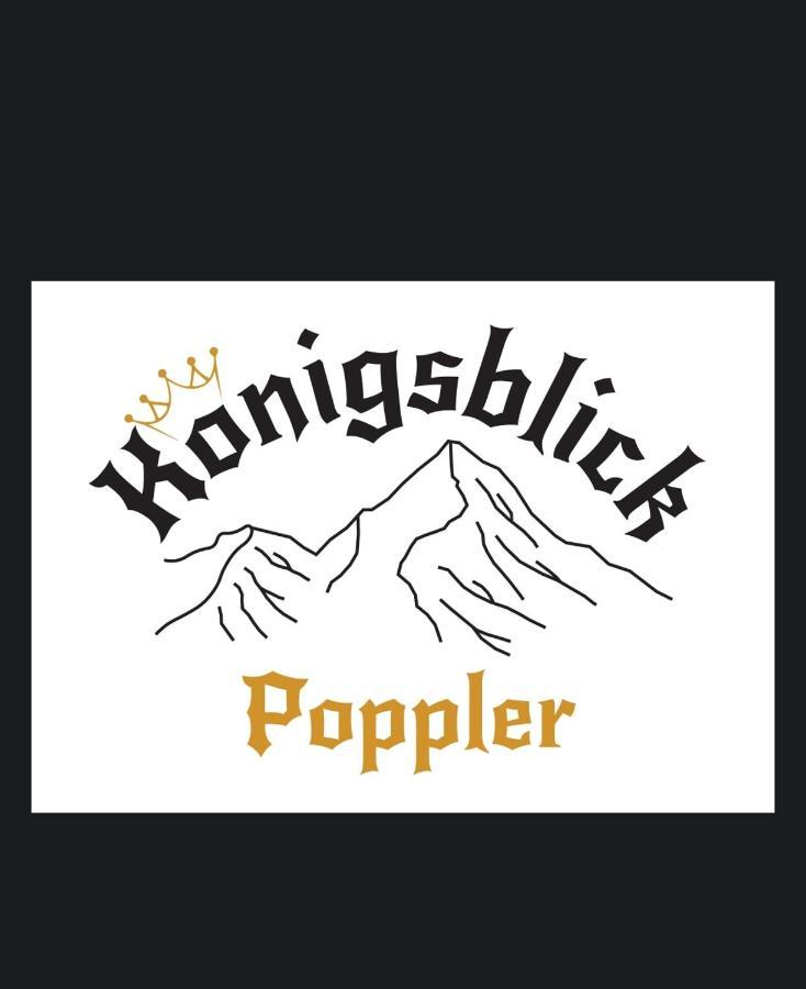 Koenigsblick Poppler Leilighet Hopferau Eksteriør bilde